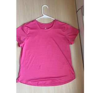 Tuff Athletics Hot Pink Short Sleeve Crewneck Tee